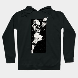 Spacegirl Found a Tiny Planets Hoodie